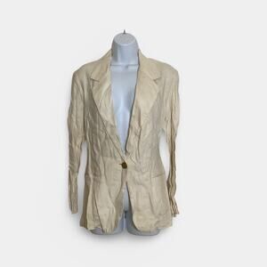 Casablanca Linen Blend Blazer